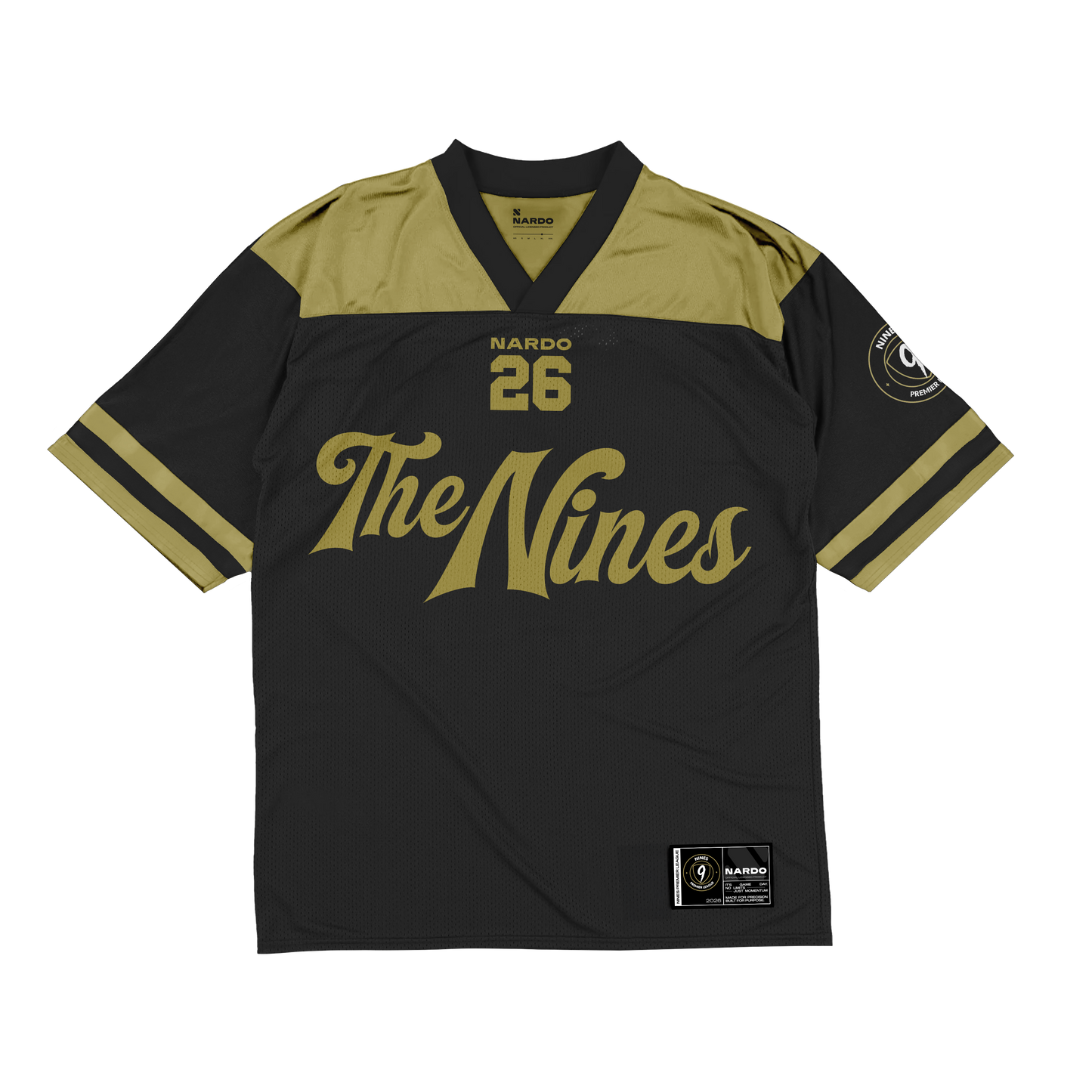 THE NINES US JERSEY - BLACK