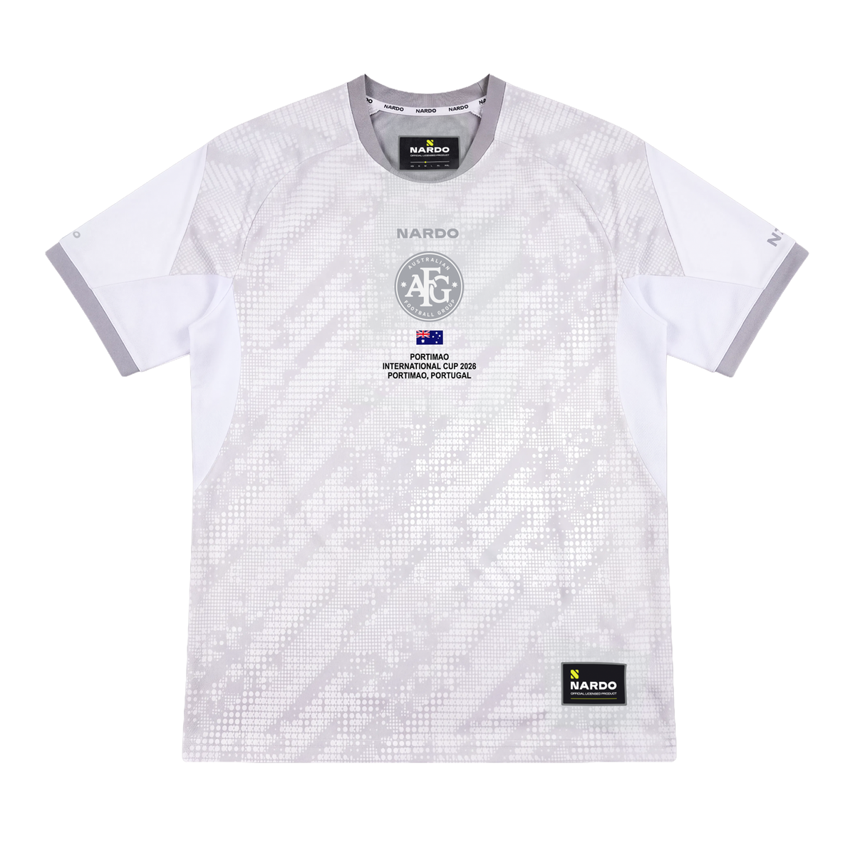 AFG Away Jersey 2026 – White / Silver