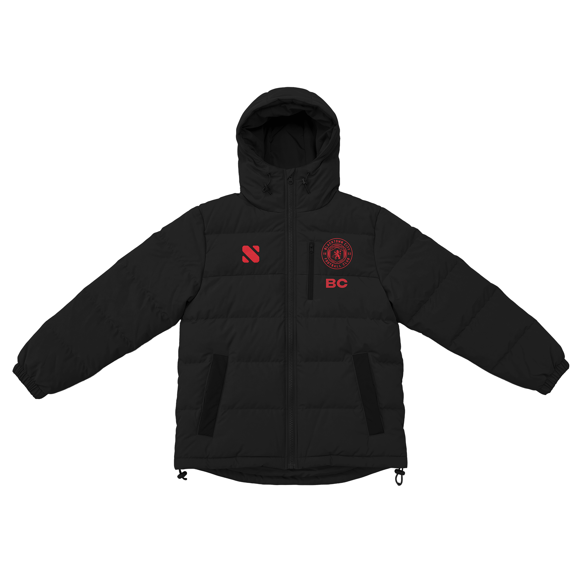 BCFC Puffer Jacket – Nardo