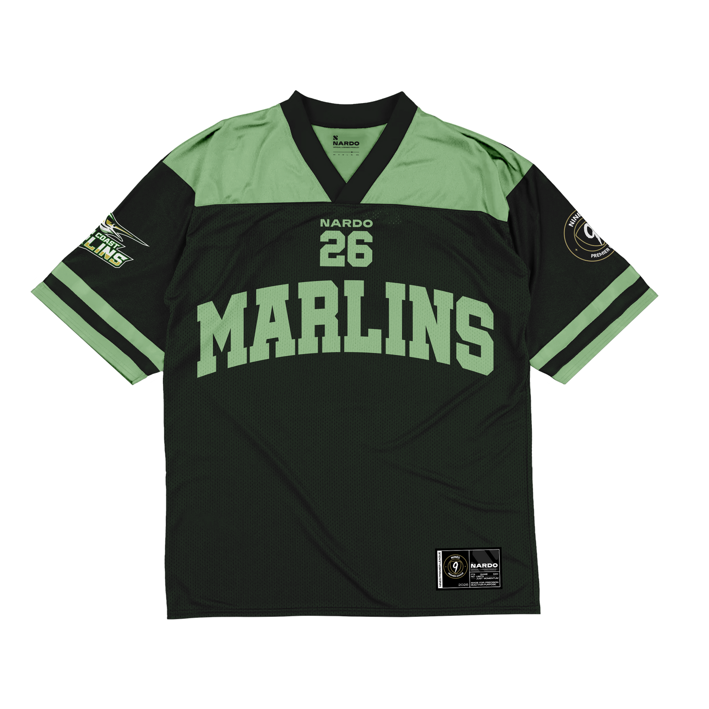 PRE-SALE North Coast Marlins NFL Style Jersey