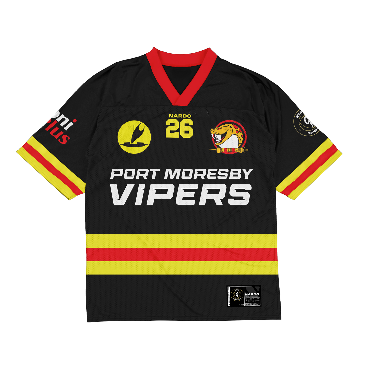 PRE-SALE Port Moresby Vipers NFL Style Jersey